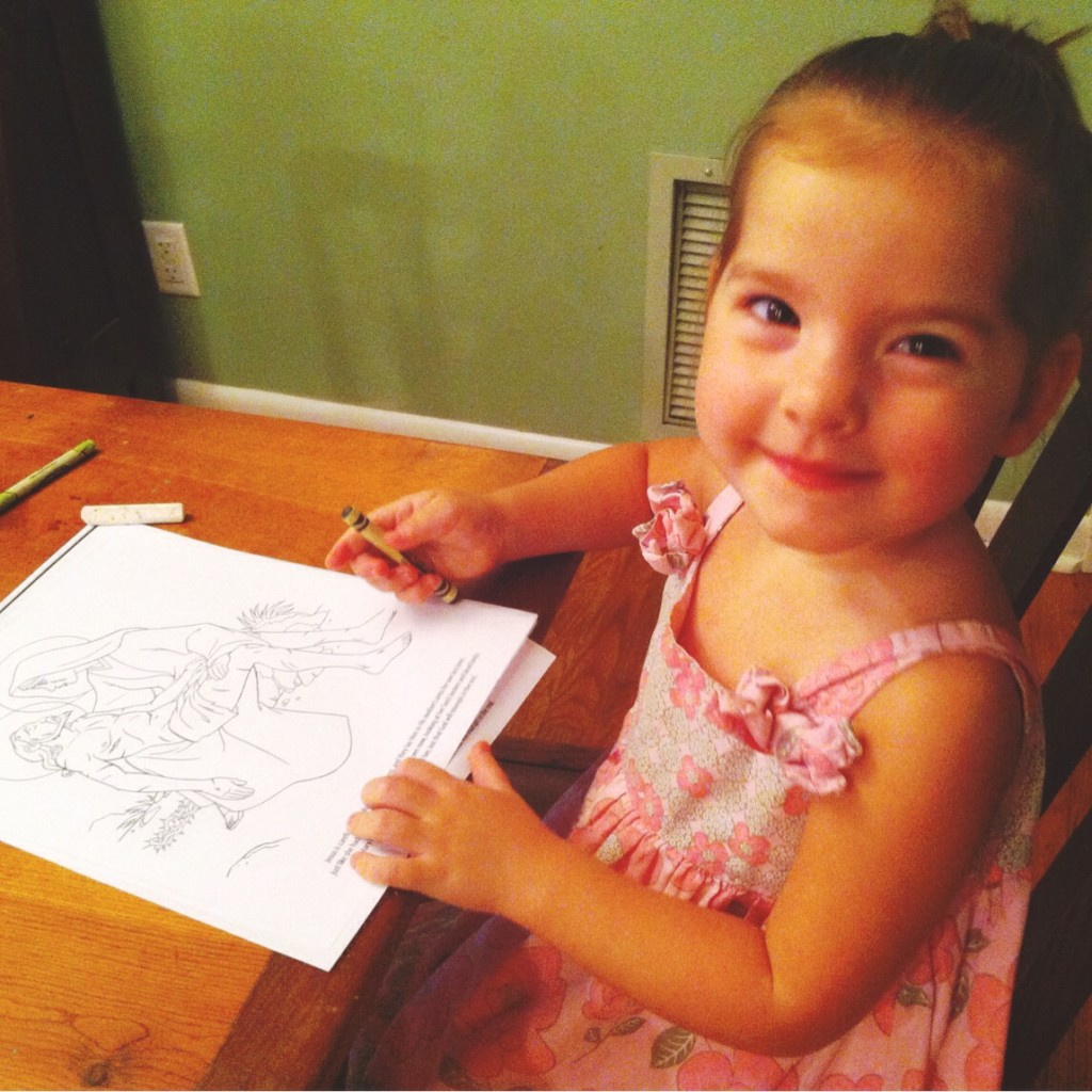 Holy Heroes Coloring Books Giveaway// Carrots for Michaelmas